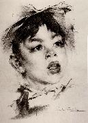 Nikolay Fechin Head portrait of boy oil painting